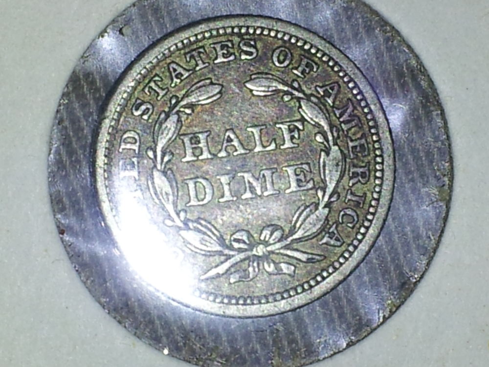 1844-Half-Dime